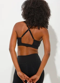 Dona Jo sports bras>Adapt Bra Black