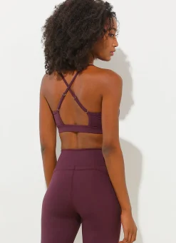 Dona Jo sports bras>Adapt Bra Cabernet