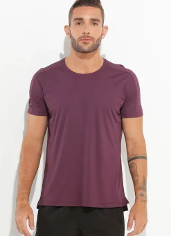 Dona Jo short sleeve shirts>A.O.P Shirt UPF 50+ Cabernet