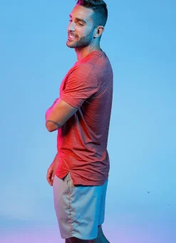 Dona Jo short sleeve shirts>A.O.P Shirt UPF 50+ Orange