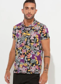 Dona Jo short sleeve shirts>Club Polo Lotus