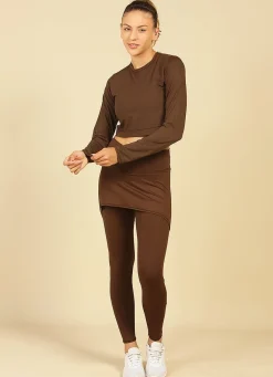 Dona Jo skirted leggings & capris|skirted leggings & capris><noscript><img width=