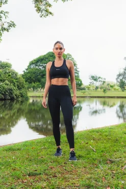 Dona Jo leggings & capris>Compress Legging Black