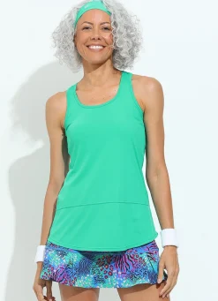 Dona Jo tank tops>Day Glow Tank UPF 50+ Sereia