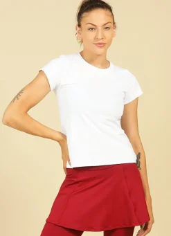 Dona Jo short sleeve shirts>DJ Action Shirt White