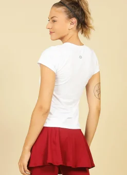 Dona Jo short sleeve shirts>DJ Action Shirt White