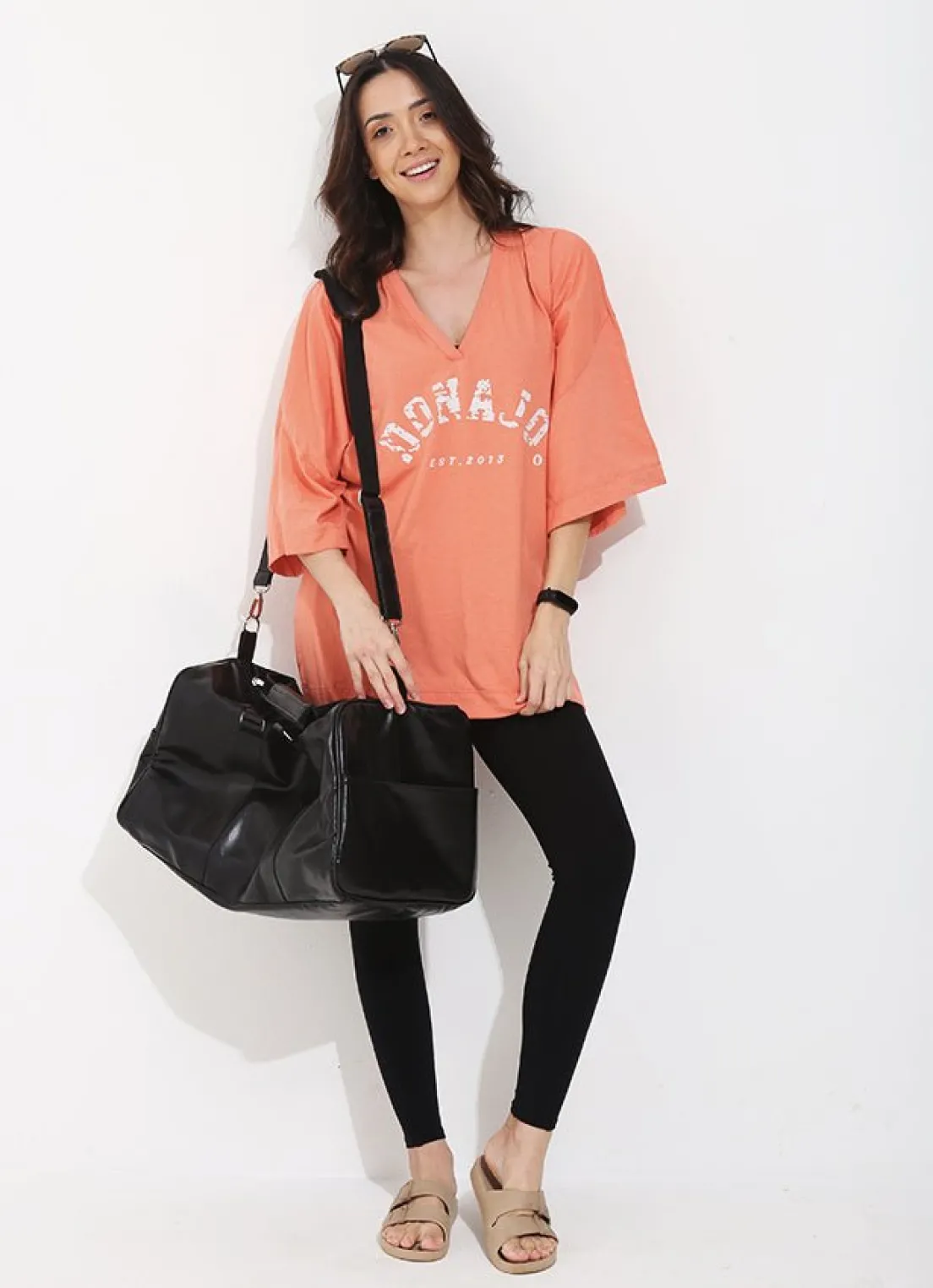Dona Jo short sleeve shirts>DonaJo Shirt Orange