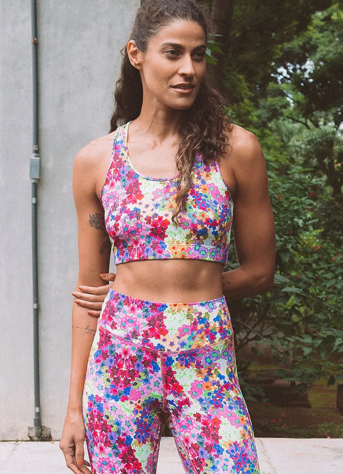 Dona Jo sports bras>Ease Bra Floret