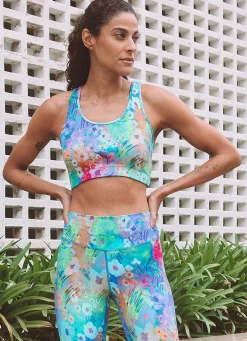 Dona Jo sports bras>Ease Bra Flourish
