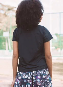 Dona Jo short sleeve shirts>Hit Shirt Black