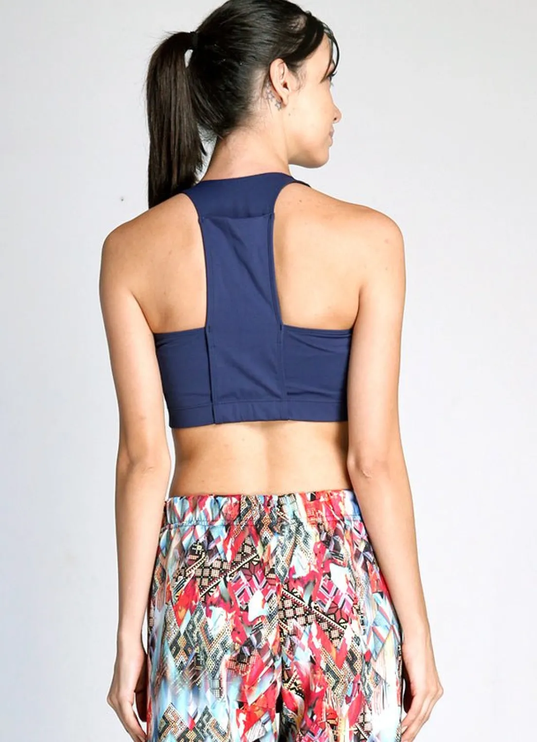 Dona Jo sports bras>Jo-Go Bra Navy