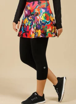 Dona Jo skirted leggings & capris|skirted leggings & capris><noscript><img width=