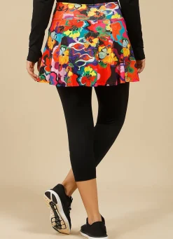 Dona Jo skirted leggings & capris|skirted leggings & capris><noscript><img width=