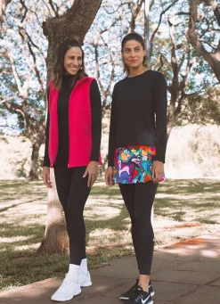 Dona Jo skirted leggings & capris|skirted leggings & capris>Love Skirted Legging Amaryllis