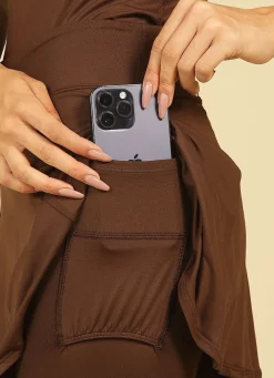 Dona Jo skirted leggings & capris|skirted leggings & capris><noscript><img width=
