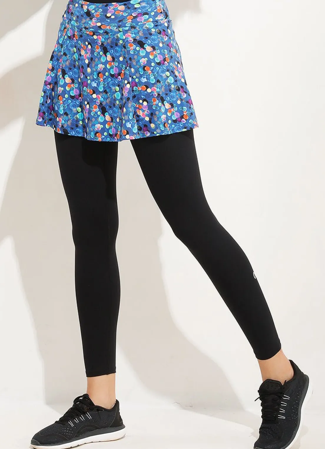 Dona Jo skirted leggings & capris|skirted leggings & capris>Love Skirted Legging Elira