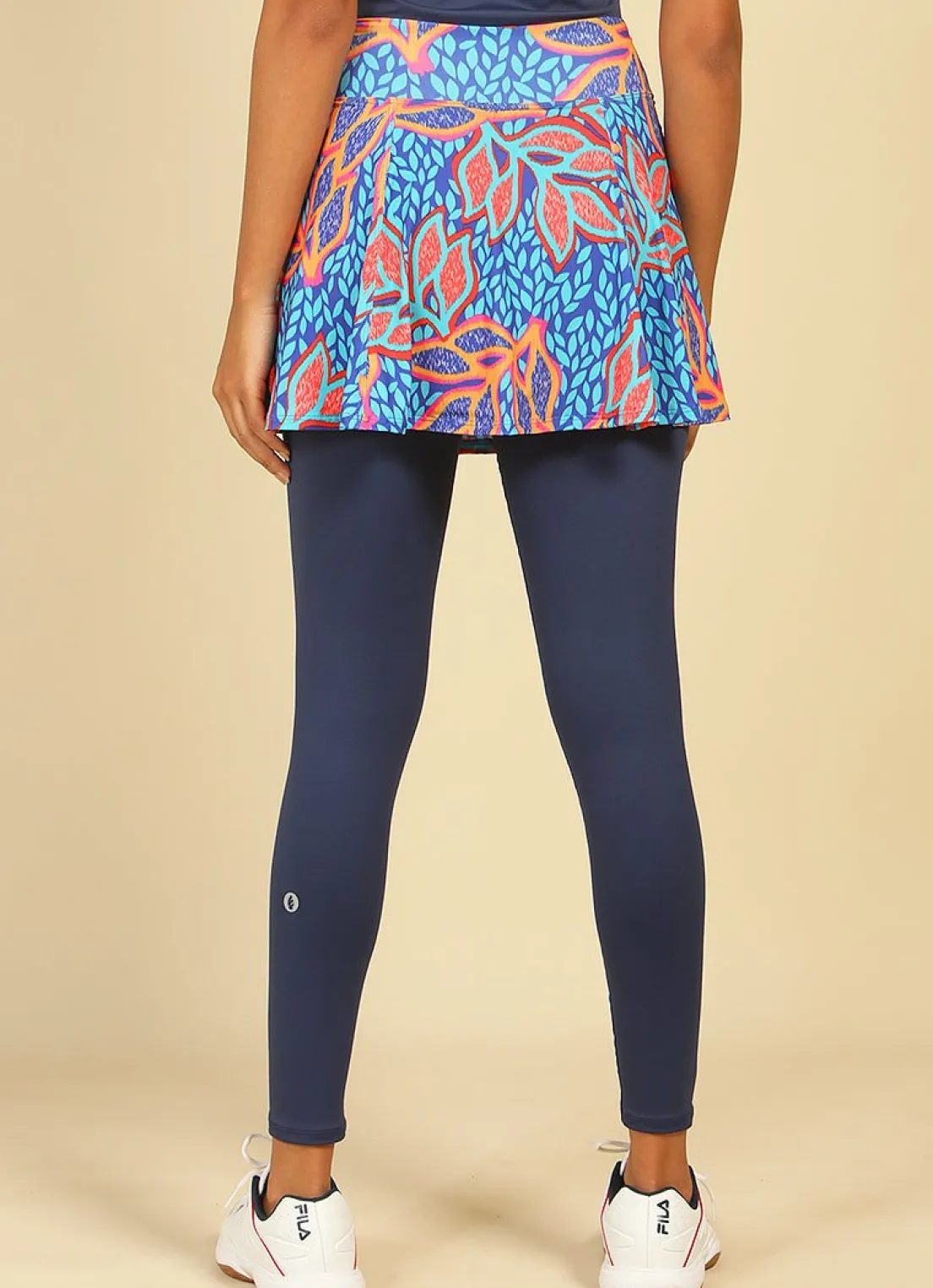 Dona Jo skirted leggings & capris|skirted leggings & capris>Love Skirted Legging Lupine
