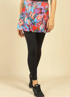 Dona Jo skirted leggings & capris|skirted leggings & capris>Love Skirted Legging Magnolia