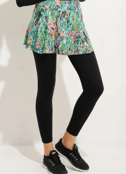 Dona Jo skirted leggings & capris|skirted leggings & capris>Love Skirted Legging Serene