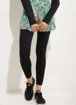 Dona Jo skirted leggings & capris|skirted leggings & capris>Love Skirted Legging Serene