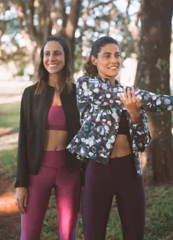 Dona Jo jackets & vests>Love Windbreaker Jacket Black