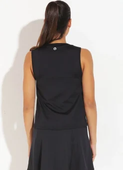 Dona Jo tank tops>Match Tank UPF 50+ Black