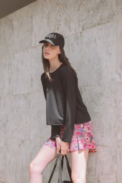 Dona Jo long sleeve shirts>Move Shirt UPF 50+ Black