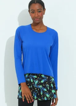 Dona Jo long sleeve shirts>Move Shirt UPF 50+ Oceano