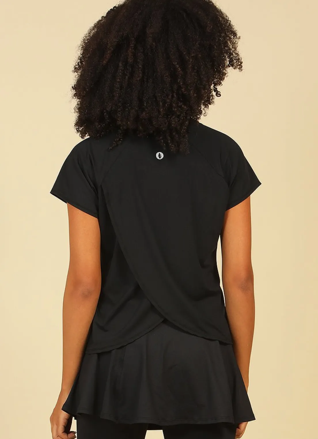 Dona Jo short sleeve shirts>Move T UPF 50+ Black