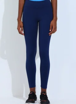 Dona Jo leggings & capris>Running Leggings Navy