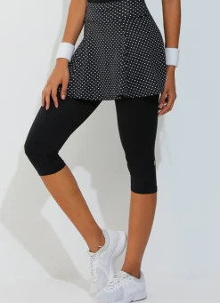 Dona Jo skirted leggings & capris|skirted leggings & capris><noscript><img width=