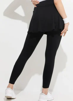 Dona Jo skirted leggings & capris|skirted leggings & capris><noscript><img width=