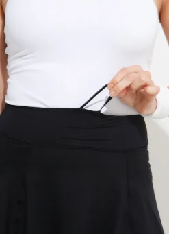 Dona Jo skirted leggings & capris|skirted leggings & capris><noscript><img width=