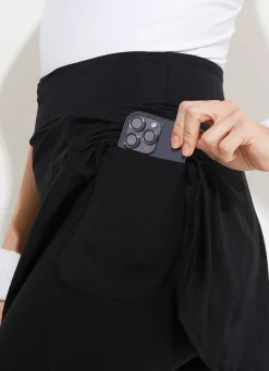 Dona Jo skirted leggings & capris|skirted leggings & capris><noscript><img width=