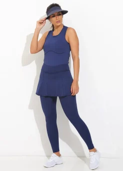 Dona Jo skirted leggings & capris|skirted leggings & capris><noscript><img width=