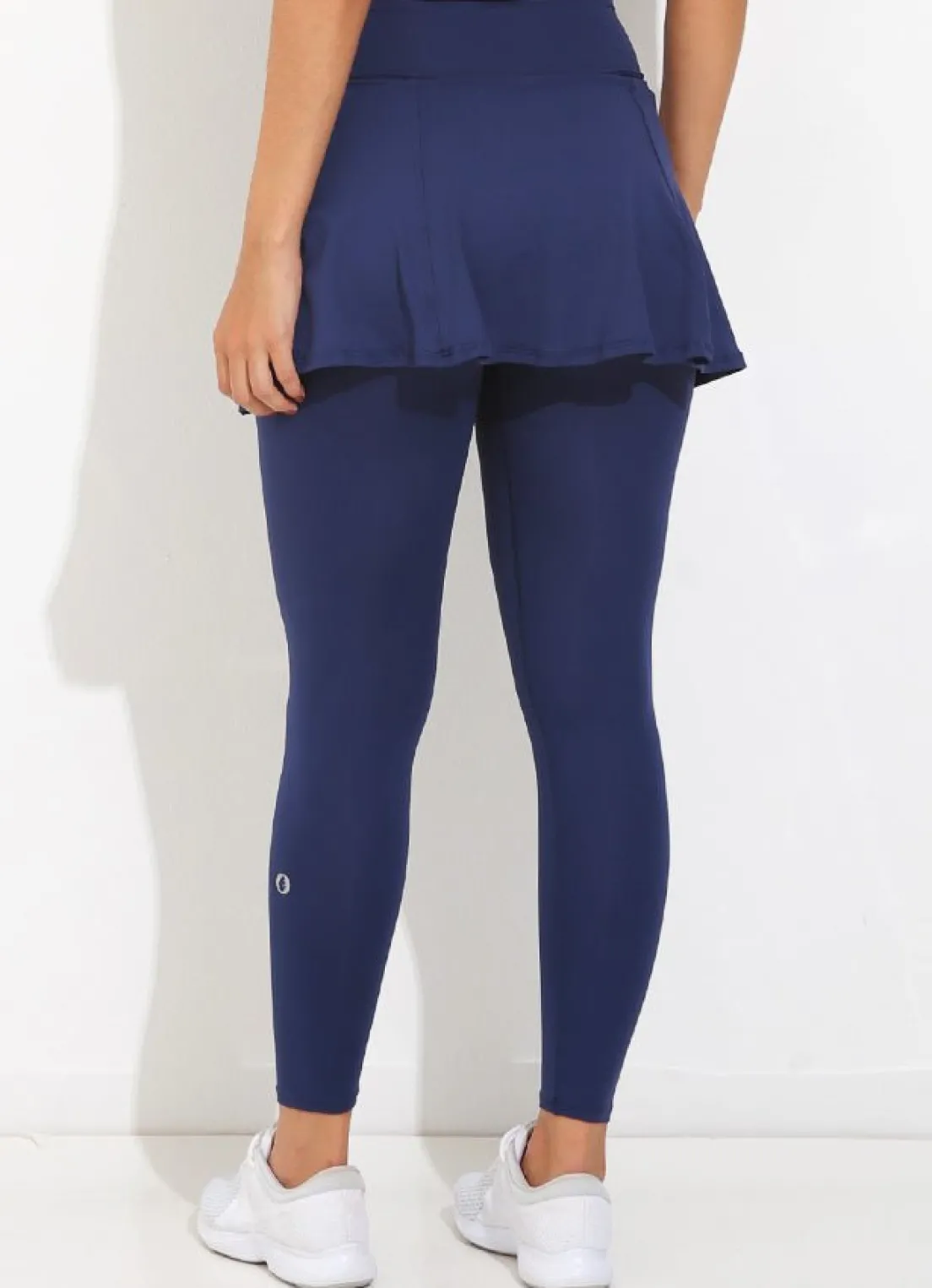 Dona Jo skirted leggings & capris|skirted leggings & capris>Skirted Legging ECO Navy