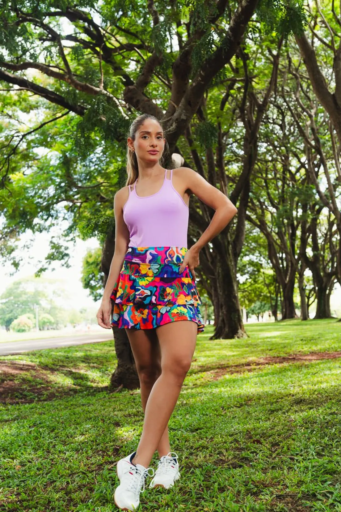 Dona Jo Dresses|skirts>Soar Skirt / Skort 14.5 Amaryllis