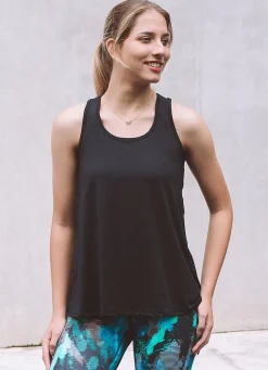 Dona Jo short sleeve shirts>Trip Tank Black