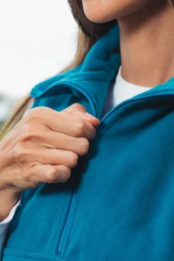 Dona Jo jackets & vests>Ultrasoft Vest Blue