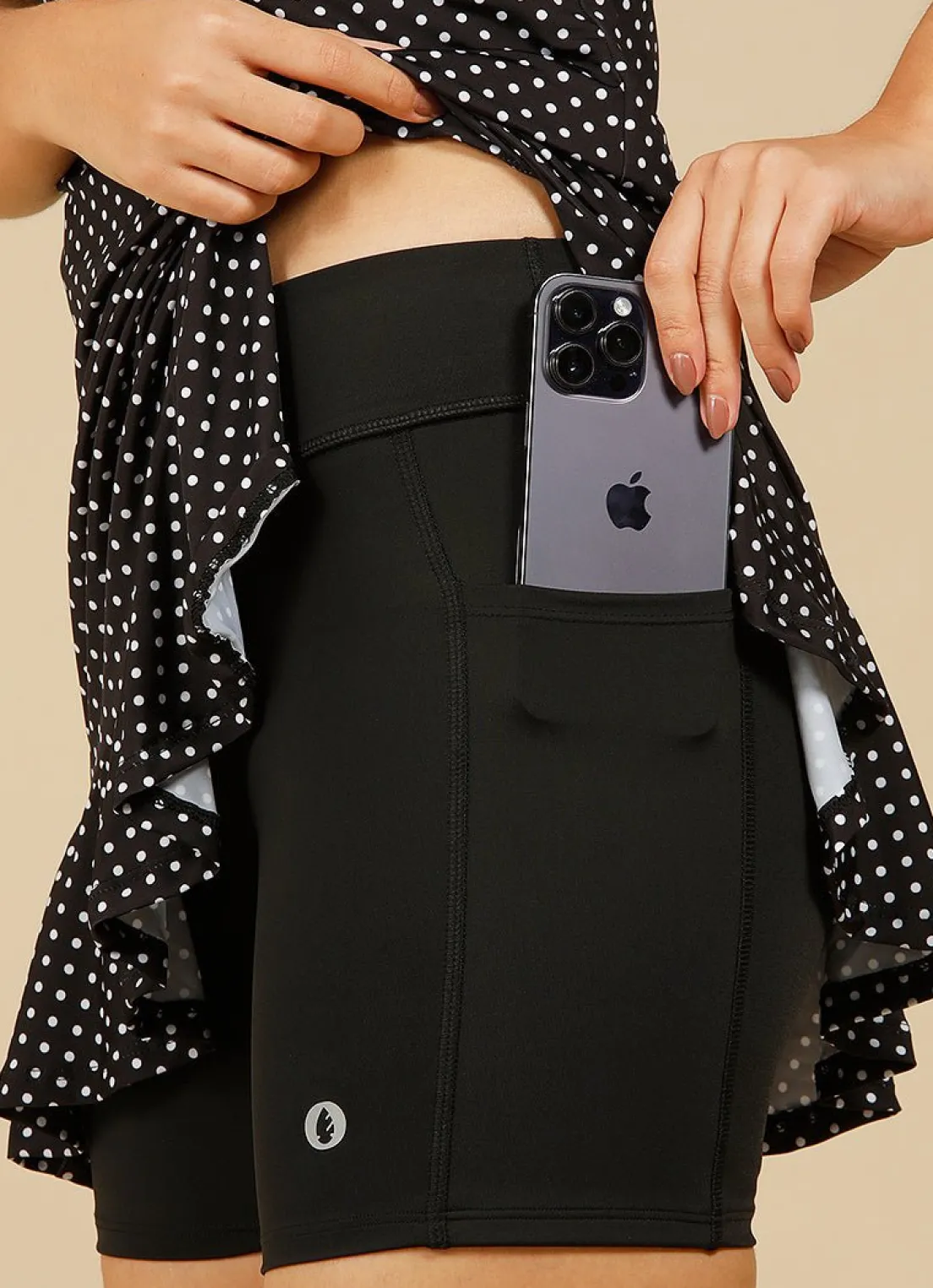 Dona Jo dresses>Up Dress Black Polka Dot
