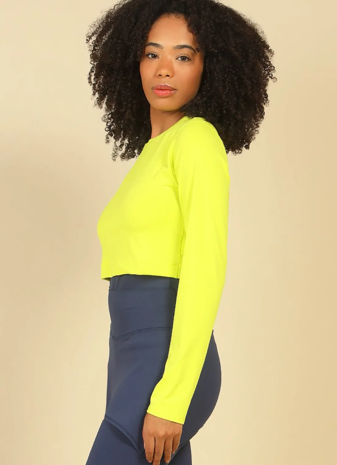 Dona Jo long sleeve shirts>UV Pro Cropped UPF 50+ Caipi