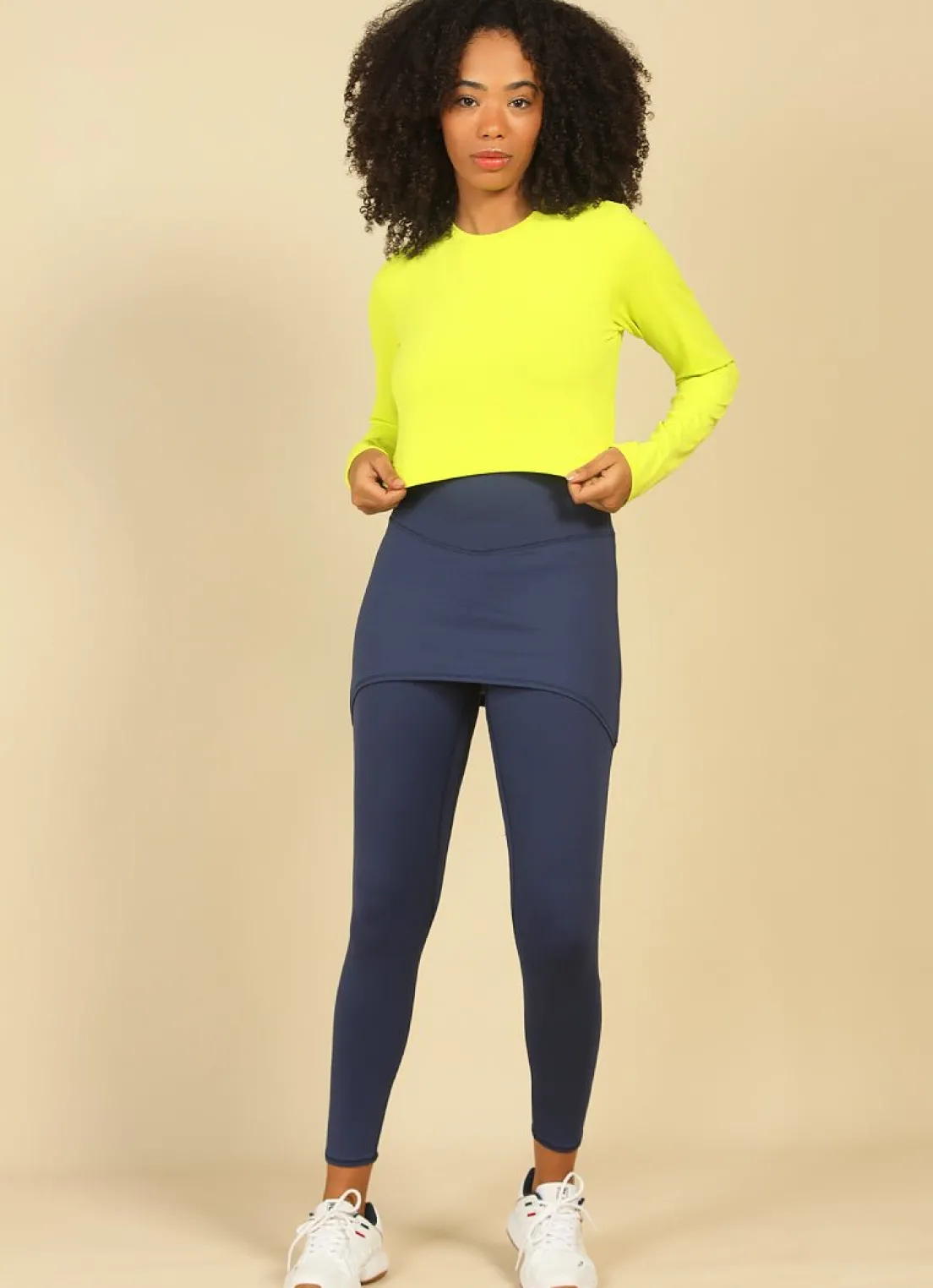 Dona Jo long sleeve shirts>UV Pro Cropped UPF 50+ Caipi