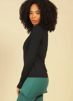 Dona Jo long sleeve shirts>UV Pro Shirt UPF 50+ Black