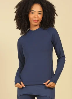 Dona Jo long sleeve shirts>UV Pro Shirt UPF 50+ Navy