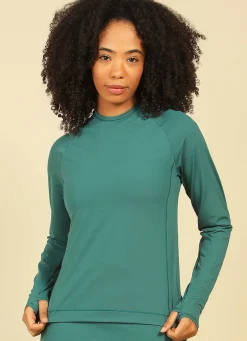 Dona Jo long sleeve shirts>UV Pro Shirt UPF 50+ Verde Real