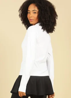 Dona Jo long sleeve shirts>UV Pro Shirt UPF 50+ White