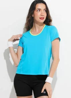 Dona Jo short sleeve shirts>Vivo T Sky Blue